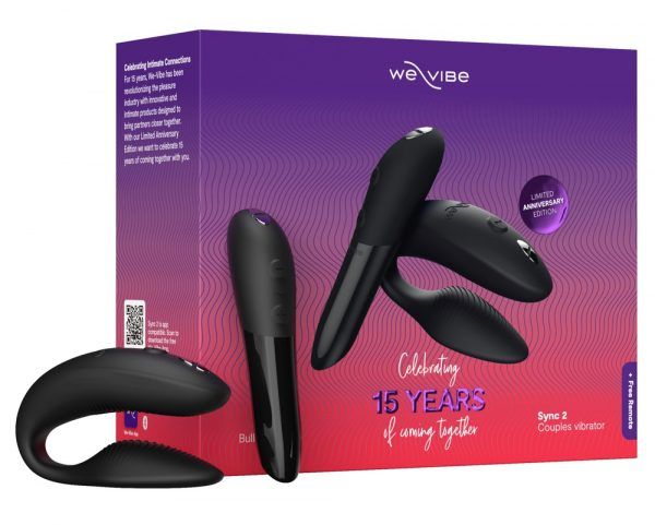 Toy-Sæt "15th Anniversary Collectionâ med Sync 2 og Tango X fra We-Vibe